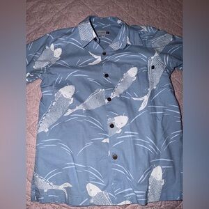 Sig Zane Koi Print Aloha Shirt